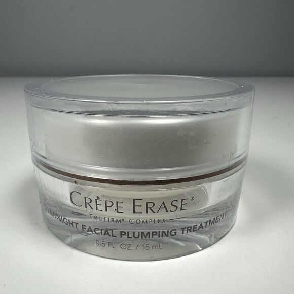 Crepe Erase Other - Crepe Erase Overnight Facial Plumping Treatment W/Trufirm 0.5oz New & Sealed